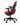 Steelcase Leap office chair in red fabric